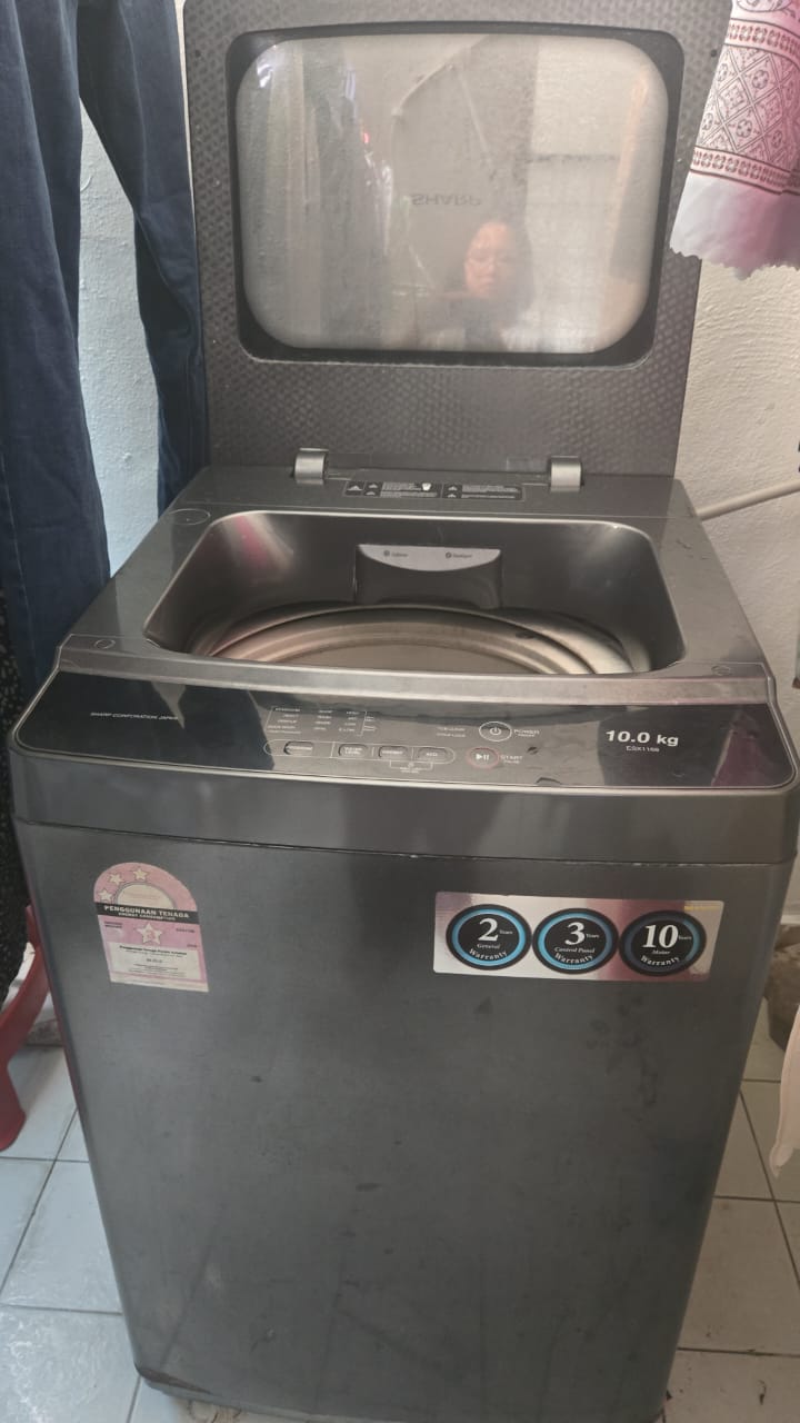 Sharp washing machine repair